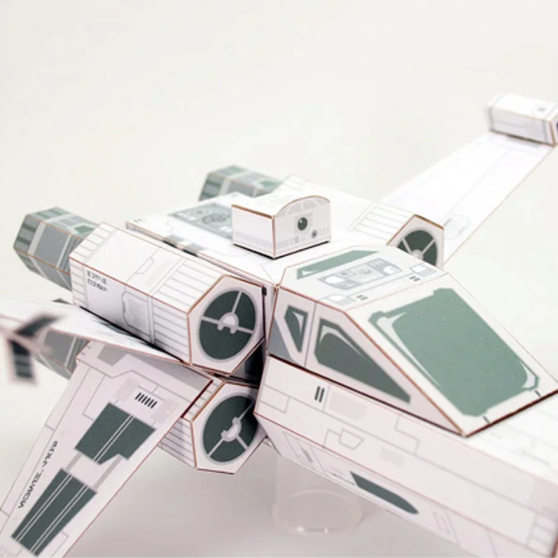 X-WING Tempur Kertas Putih Mod - Art X Craft ulasan dan harga